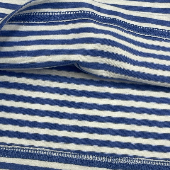 NWT Luigi Blue Striped Embroidered Apple T-Shirt 3t - Picture 4 of 8